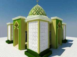 Terus Gemakan Syiar Islam, Fery Antoni Bangun Masjid Di Pesisir Komering