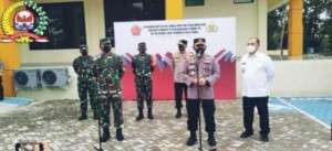 Kunjungan Kerja (Kunker) Panglima TNI Marsekal Hadi Tjahyanto dan Kapolri Jenderal Listyo Sigit Prabowo di Provinsi Babel