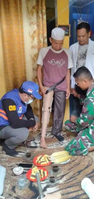 ARMED 013 Berikan Bantuan Kaki Palsu Dengan Menggandeng DT (Daarut Tauhid)