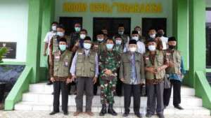 Silaturahmi Bersama FKUB Kab Tangerang, Dandim Ajak Para Tokoh Sosialisasikan "Vaksin Aman"