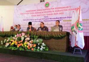 Sidang Pleno Konkerkab I Organisasi PGRI se-Kabupaten Sukabumi