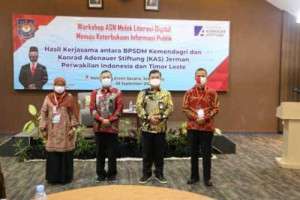 Kepala BPSDM Kemendagri Dorong Para ASN Tingkatkan Kapasitas Literasi Digital