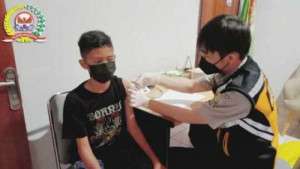  Dishub Babel Adakan Vaksinasi Covid - 19 Dosis Kedua Sebanyak 232 Orang