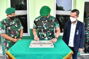 Danrem 074/WRT Resmikan Rehab Asrama Kodim Sragen