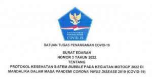 Inilah Ketentuan Satgas COVID-19 Mengenai Protokol Kesehatan Sistem Bubble MotoGP Mandalika