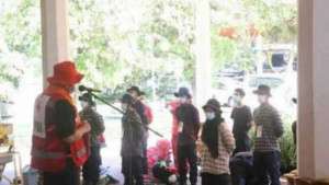 Wabup Sukabumi, Iyos Somantri, Lepas Peserta Diklatsar PMI