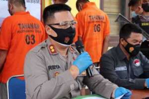 Polres Bangka Tengah Ungkap Enam Kasus Tindak Pidana Narkotika