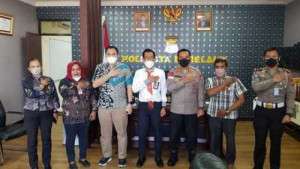 Audiensi BPAN LAI Kepri dengan Kapolresta Kota Batam