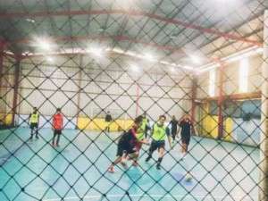 Menjalin Silaturahmi,BPBD Pgk Gelar Tanding Futsal Versus SB.Bakamla Babel