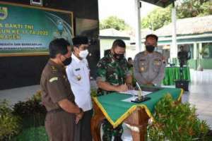 Kodim Sragen Buka Karya Bakti Wonotolo Gondang