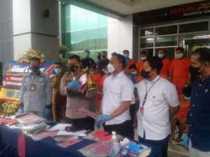 10 Pelaku Curanmor dan 7 Penadah Ditangkap Polresta Tangerang, 20 Unit Sepeda Motor Diamankan
