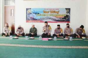 Kapolres Pangkalpinang Memperingati Isra Mi’raj Nabi Muhammad SAW 1443 H/ 2022 M ,Guna Tingkatkan Keimanan dan Mewujudkan Kinerja Polri Yang Presisi