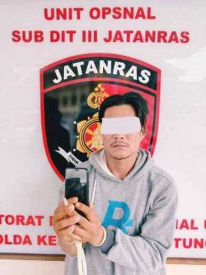 Pelaku Curat Berinisial Za Alias Nanang Diciduk Tim Gabungan Polda Babel