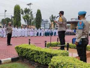 Lomba Patroli Keamanan Sekolah diikuti peserta SLTA dan  SLTP di Polres Muba