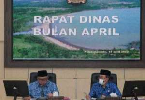 Pemkab Sukabumi Menggelar Rapat Dinas Bulan April Tahun 2022