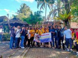 Reuni SMAN 1 Banjarsari Angkatan 2001 di Gelar di Villa Desiana Pantai Carita pandeglang