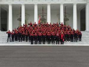 Presiden Melepas Kontingen Indonesia ke SEA Games