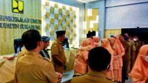 Asep Japar Dinas PU Kab. Sukabumi Gelar Halal Bihalal Hari Raya Idul Fitri 1443 H