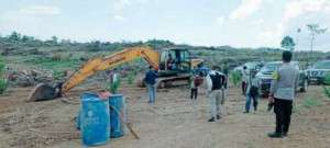 Tim Gakkum Kehutanan Berhasil Amankan Satu Unit Ekscavator , Diduga Milik Dinas Pangan dan Pertanian Kab.Bangka