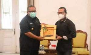 Bupati Sukabumi H. Marwan Hamami, Terima Kunjungan Direktur PT. AFIT