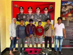 Polsek Jebus Polres Bangka Barat, Ringkus Pelaku Pencurian dan Pengedar Sabu