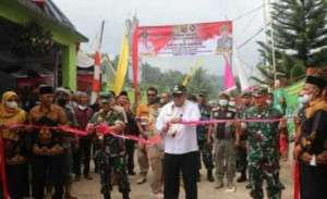 H. Marwan Hamami Resmikan Jalan di Dua Wilayah Kecamatan di Kabupaten Sukabumi