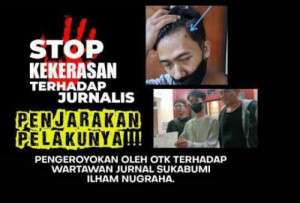 Wartawan Jurnal Sukabumi Mendapatkan Penganiayaan Oleh OTK  Di Palabuhan Ratu