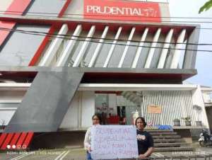 Korban Asuransi Prudential Geruduk Kantor Agency Prudential Lifevision Sukabumi Hingga Menginap