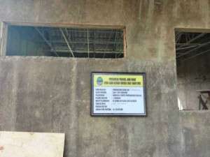 Pembagunan Swakelola di SLB Negeri Kota Sukabumi diduga dimonopoli Kepsek.