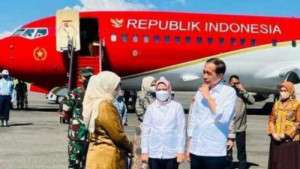 Presiden Jokowi Terbang untuk Kunjungan Kerja ke Jawa Timur