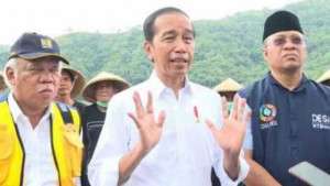 Bendungan Beringin Sila di Sumbawa Diresmikan, Presiden Harap Produktivitas Padi di NTB Naik Drastis