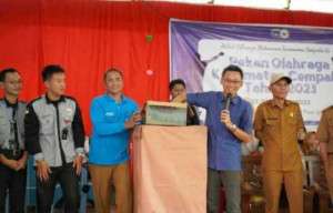 Wabup Yudha Resmi Membuka Pekan Olahraga Kecamatan Cempaka