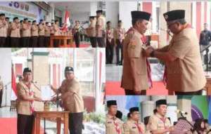 H Marwan Hamami Dilantik Sebagai Ketua Majelis Pembimbing Cabang Gerakan Pramuka Kabupaten Sukabumi 2022-2027
