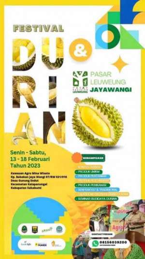 Ikuti dan Meriahkan Festival Durian Pasar Leuweung Sesi II Kalapanunggal 2023