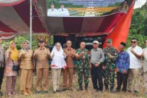 SMB, Letakkan Batu Pertama Pembangunan JUT di Seginim