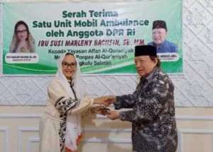 Perjuangan "SMB" Yayasan Affan Al-Quraniyah,Terima Unit Ambulans