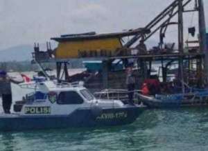Kapolres Bangka Barat Siap Ambil Tindakan Tegas Terhadap Penambang Ilegal di Laut Tembelok, Bangka Barat