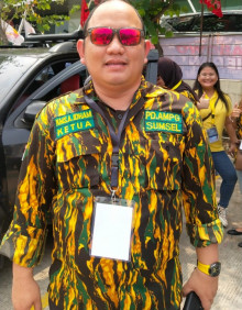 Ketua PD AMPG Sumsel, Kms. Ahmad Idham, Bahagia Sambut Kedatangan Cawapres Koalisi Indonesia Maju, Gibran Rakabuming Raka di Kota Palembang