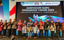 Sultan Palembang Darussalam hadiri Simposium Guru Penggerak Provinsi Sumatera Selatan 2023.