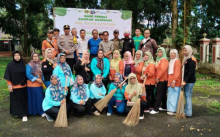 Giat Hari Peduli Sampah Nasional KRL-Bumi Lestari Kecamatan Nanggung
