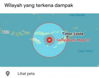 Gempa Magnitudo 6,1 Guncang Ende NTT, Tidak Berpotensi Tsunami