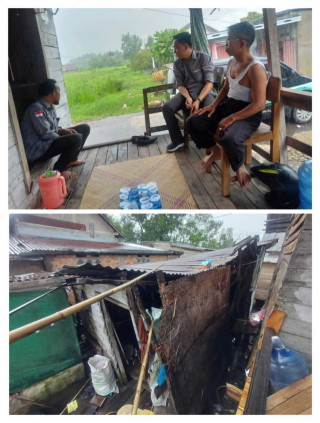 Baznas kota Palembang Melakukan Survei Penerima Manfaat Bantuan Program RTLH Di Keramasan Kertapati