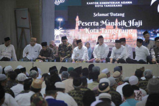 Hadiri  Bimbingan Manasik Haji , PJ Walikota Tangerang meminta  calon  jemaah bersungguh -sungguh dalam mengikuti kegiatan sebagai bekal Ibadah