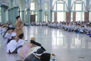 Halal bi Halal PGRI, Pj Walikota: "Terus tiingkatkan kualitas Pendidikan Demi Wujudkan Indonesia Emas "