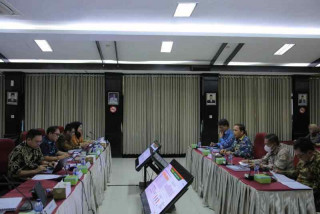 PJ Wali Kota Tangerang, Dr. Nurdin Paparkan capaian kinerja di hadapan Tim evaluator Inspektorat Kemendagri