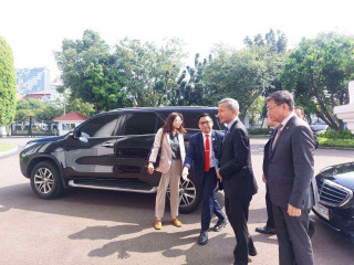 Presiden Jokowi Terima Kunjungan Menlu Singapura