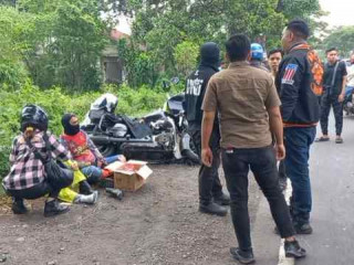Rombongan Harley Davidson kecelakaan di Jatim, 2 orang tewas