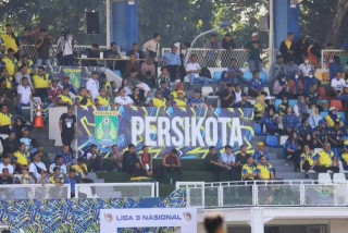   Persikota Tangerang Tuntaskan Laga perdana 80 Besar Liga 3 Nasiona  di Stadion Benteng Reborn