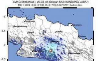 BMKG: gempa di Bandung hari ini akibat aktivitas sesar Garut
