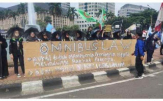 3.412 personel TNI-Polri yang amankan demo buruh hari ini dilarang bawa senpi